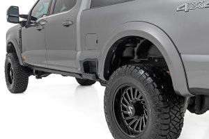 Ford F-250 Super Duty Fender Flares - Rough Country - Sport - E9 Argon Blue - '23-'26